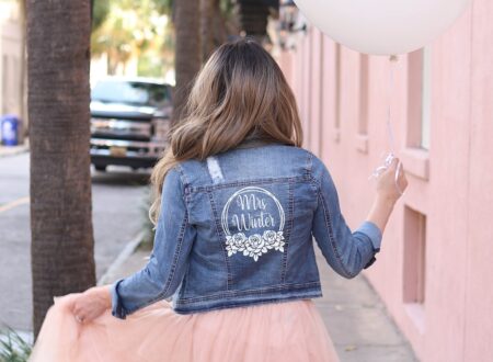 Custom Mrs wedding denim jacket, iron on transfer, leather jacket , stickers, bride jacket, mrs jacket, something Blue