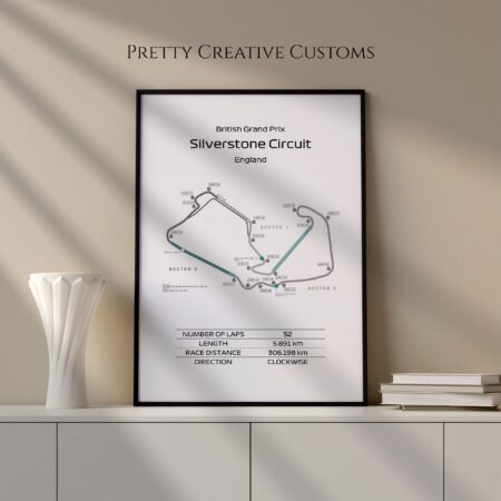 F1 gift Christmas Gift For Dad F1 Poster Formula 1 Circuit Track Print Gift For Him Formula 1 Print F1 Racing Gift Formula 1 Grand Prix Gift