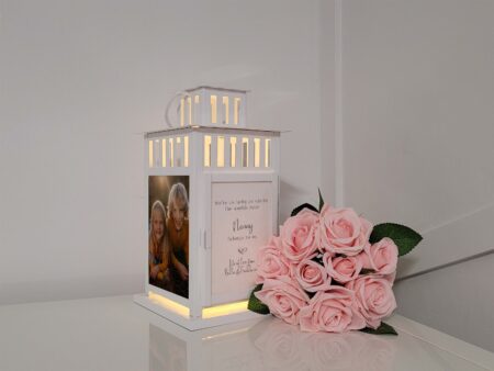Personalised Photo Lantern LED light gift Mum birthday gift Grandchildren gift Nanny Christmas gift Mothers day gift Gift for her candle