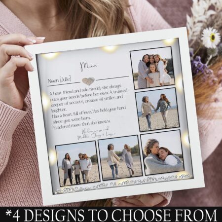 Mum noun photo frame, Personalised Mum Frame. Mother meaning frame.  Mother’s Day Gift.