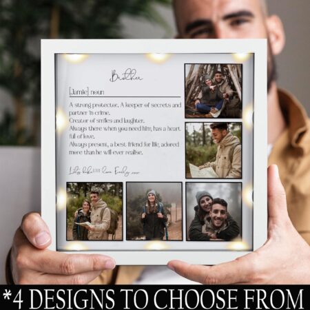 Brother personalised photo frame | Brother Christmas gift | Brother birthday gift | Christmas gift | brother photo frame | Gifts for him
