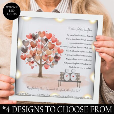 Personalised Mother & Daughter Photo Frame, Daughter gift, Mum gift, Gifts for her, Mom birthday gift, Mothers day gift, gifts from Daughter