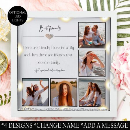 personalised Best friend photo frame besties Christmas gift friends birthday gift soul sisters gift friends photo frame Gifts for her