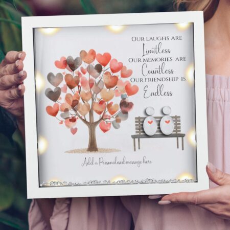 Best Friend gifts, personalised Pebble Picture, Best friend birthday Gift for her, Soul Sister Gifts for Best friend, Gift for Bestie