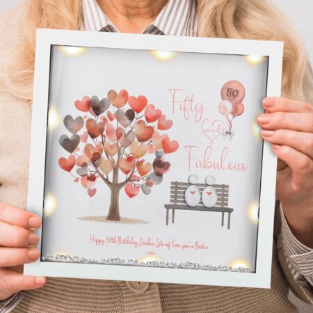 50th Birthday gifts for women Personalised Birthday gift Mum birthday gift 16th, 18th, 21st, 30th, 40th, 50th, 60th birthday gifts for her