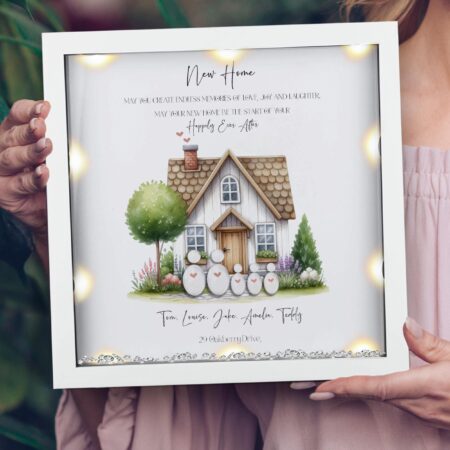 Personalised new home Gift, Couples Photo frame, Gift for Her, Newlywed gift, gifts for Her, moving house, House warming, First home gift