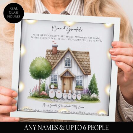 Grandparent Framed gift , gift for Grandad, Personalised Grandparents gift, Grandma and Grandad gift, Christmas gift for Grandparents