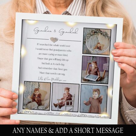grandchildren personalised gift, Grandchildren print, gift for grandma Photo Frame, worlds best nanny gifts, nanny Christmas gift